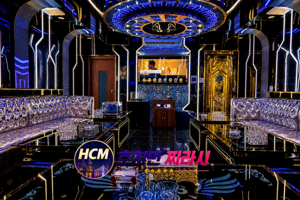 호치민 더원 가라오케 룸 인테리어입니다.